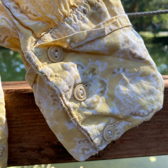 Magnolia Pearl Block Print Tora Shirt ~ NWOT - Picture 7 of 7